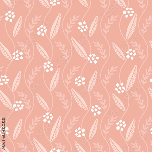 Pink Tapestry seamless pattern