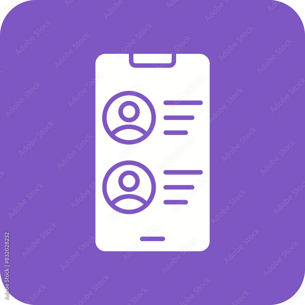 Contact List Icon Contact List Icon