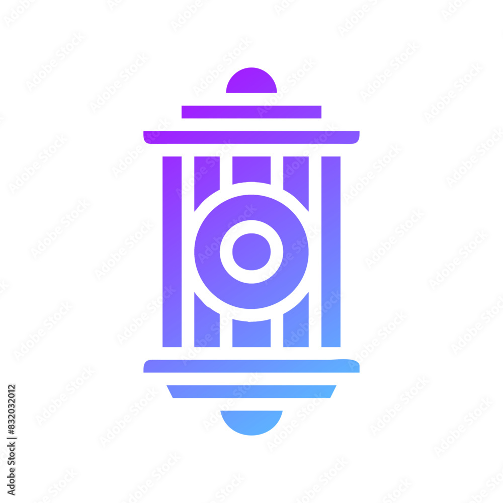 Lantern element solid blue purple ramadan illustration Lantern element solid blue purple ramadan illustration