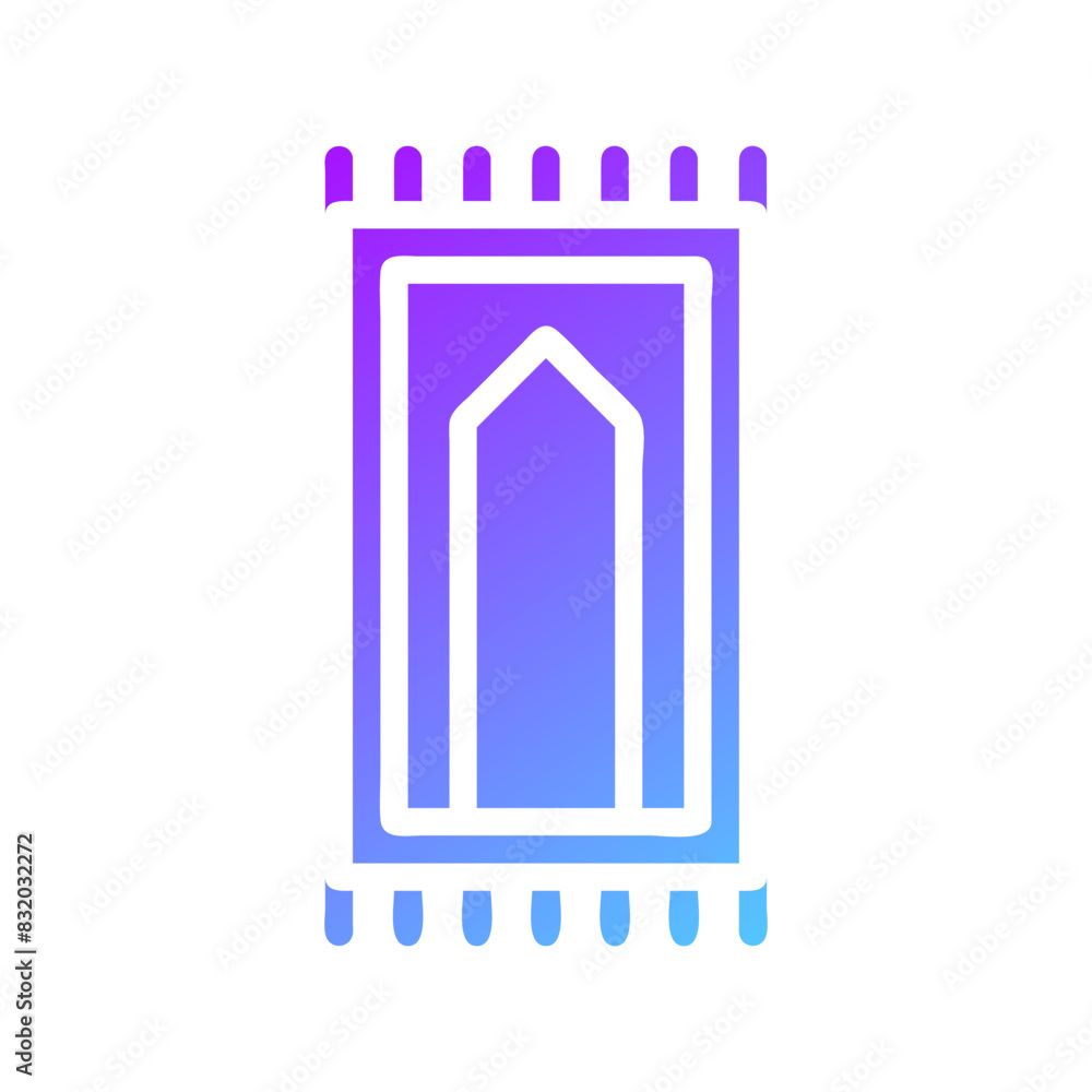 Rug element solid blue purple ramadan illustration Rug element solid blue purple ramadan illustration