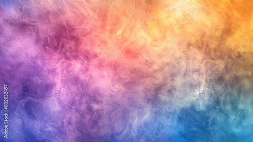 Variety of colors blended in abstract blurred background