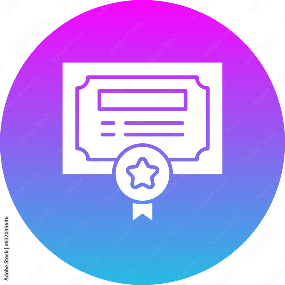Certificate Icon Certificate Icon