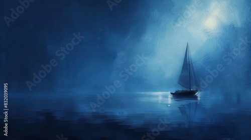 sailboat in the sea © Hardy