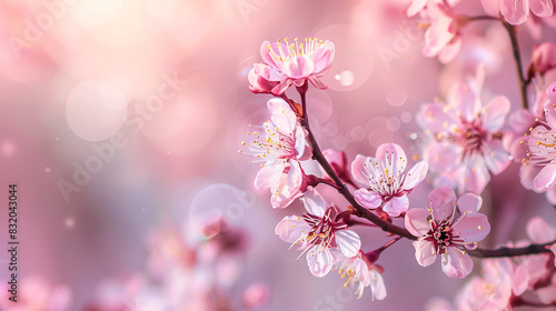 Tree cherry blossoms on the background of spring  © Anaya