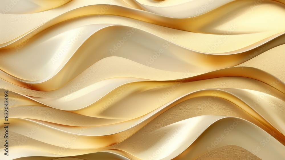 Obraz premium Premium Luxurious Abstract Gold Accent Shiny Silk Foil Metal Material Texture Background