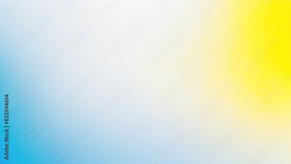 Obraz premium fuzzy White blue yellow background gradient