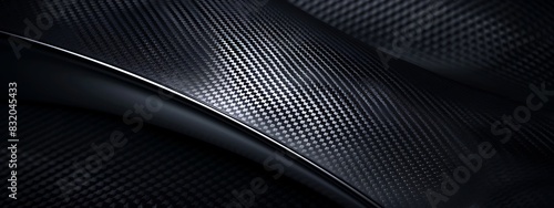 abstract black background of carbon fiber texture