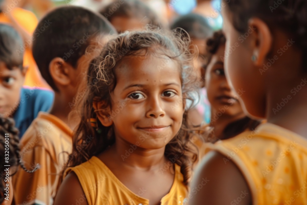 Unidentified children on the streets of Kolkata. Unidentified children on the streets of Kolkata.