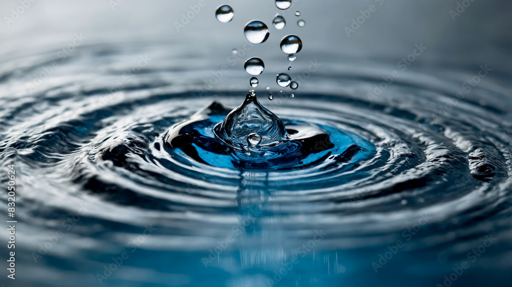 blue water swirl splash captured in ultra-slow motion. Each droplet and bubble tells a story blue water swirl splash captured in ultra-slow motion. Each droplet and bubble tells a story