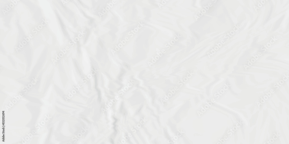 White crumpled paper texture. White wrinkled paper texture. White paper texture. White crumpled and top view textures can be used for background of text or any contents.