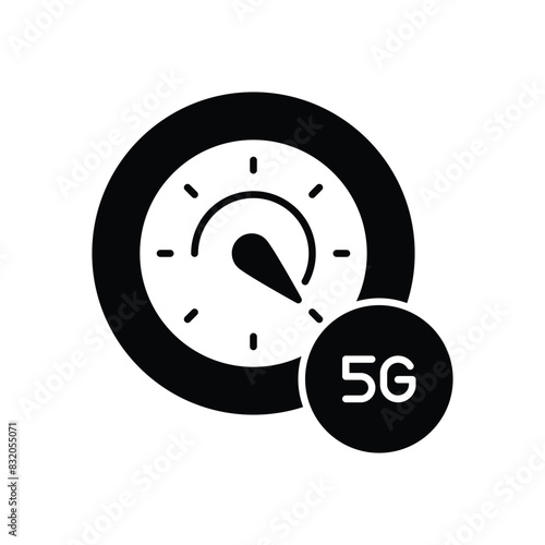 5g Speed Test vector icon