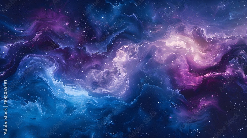 Mesmerizing Cosmic Galaxy Swirls in Vibrant Watercolor Abstract Landscape Mesmerizing Cosmic Galaxy Swirls in Vibrant Watercolor Abstract Landscape