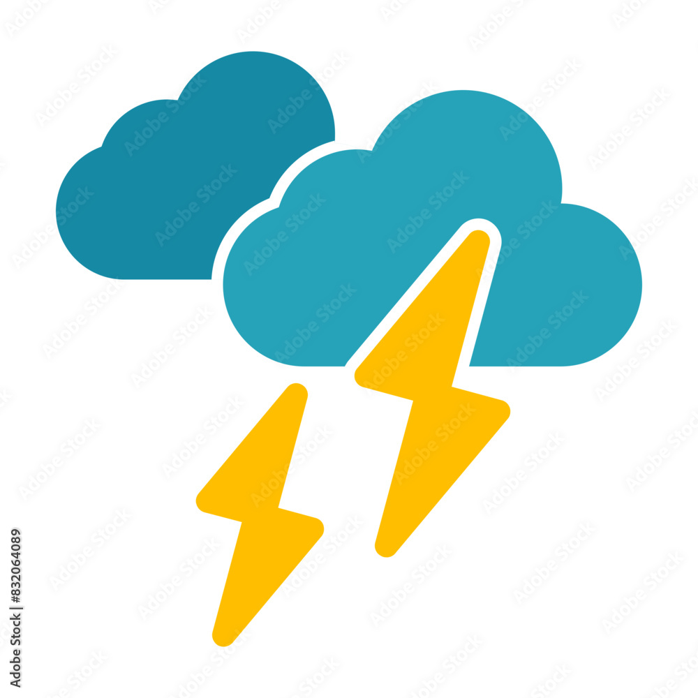 Thunder Storm Icon Thunder Storm Icon