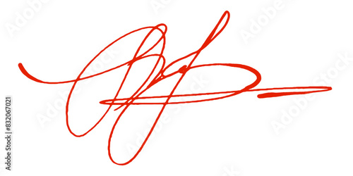 Handwritten fake scribble signature in ink. Abstract  autograph. Imaginary scribble signature