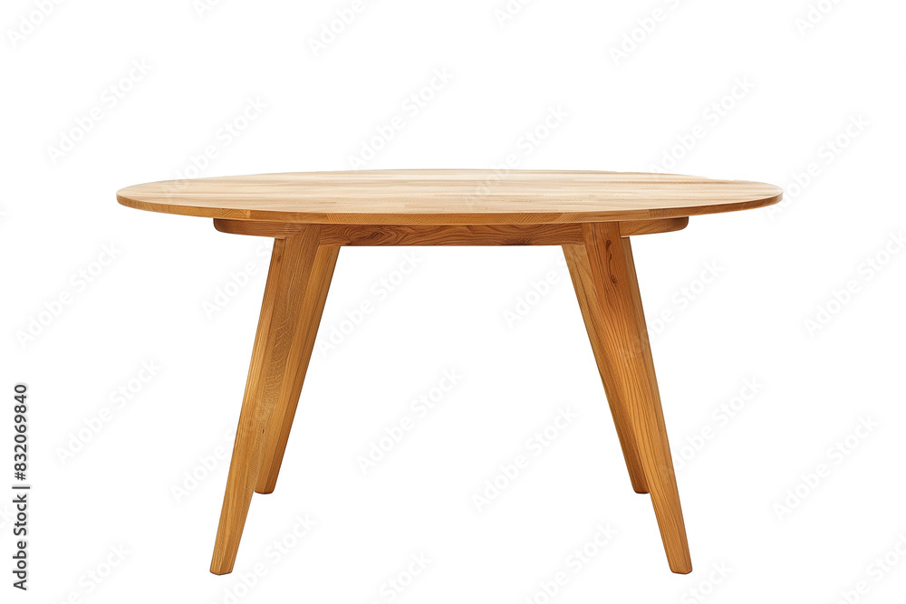 A wooden coffee table with a clean, minimalist design A wooden coffee table with a clean, minimalist design