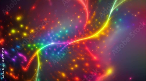 abstract background with lights