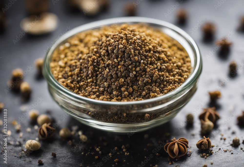 Garam masala minced spice blend mix black pepper coriander cumin garlic granules allspice sea â â sa Garam masala minced spice blend mix black pepper coriander cumin garlic granules allspice sea â â sa