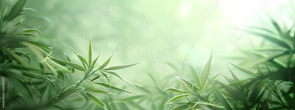 background illustration of marijuana fields background illustration of marijuana fields