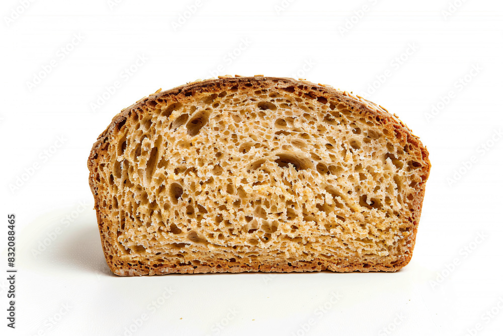 a piece of bread with holes in it a piece of bread with holes in it