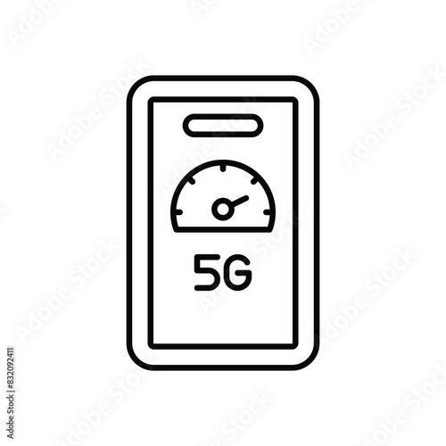 Speed Test vector icon