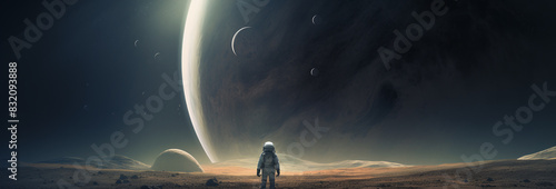 Space galaxy background.