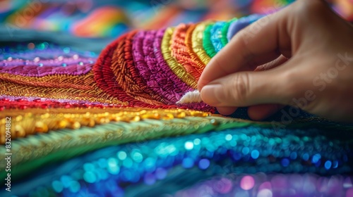 Celebrating Diversity: Vibrant Rainbow Pride Embroidery Designs to Honor and Support the LGBTQ+ Community