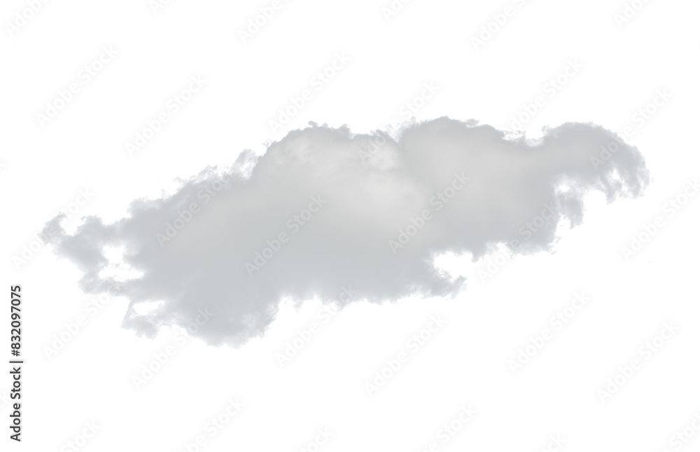 Clouds isolated on white background Clouds isolated on white background