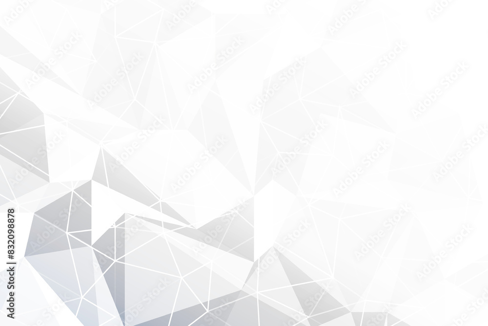 Obraz premium Gray geometric background design element