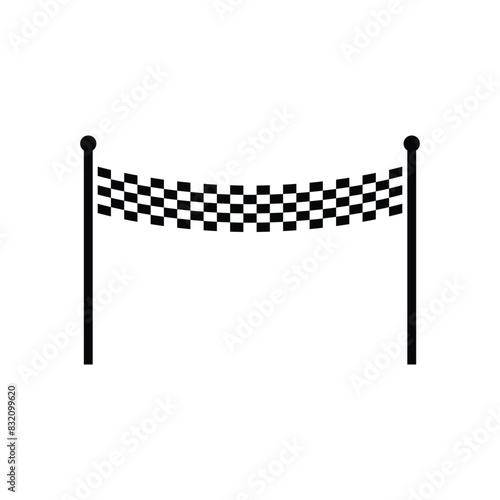 icon race flag logo