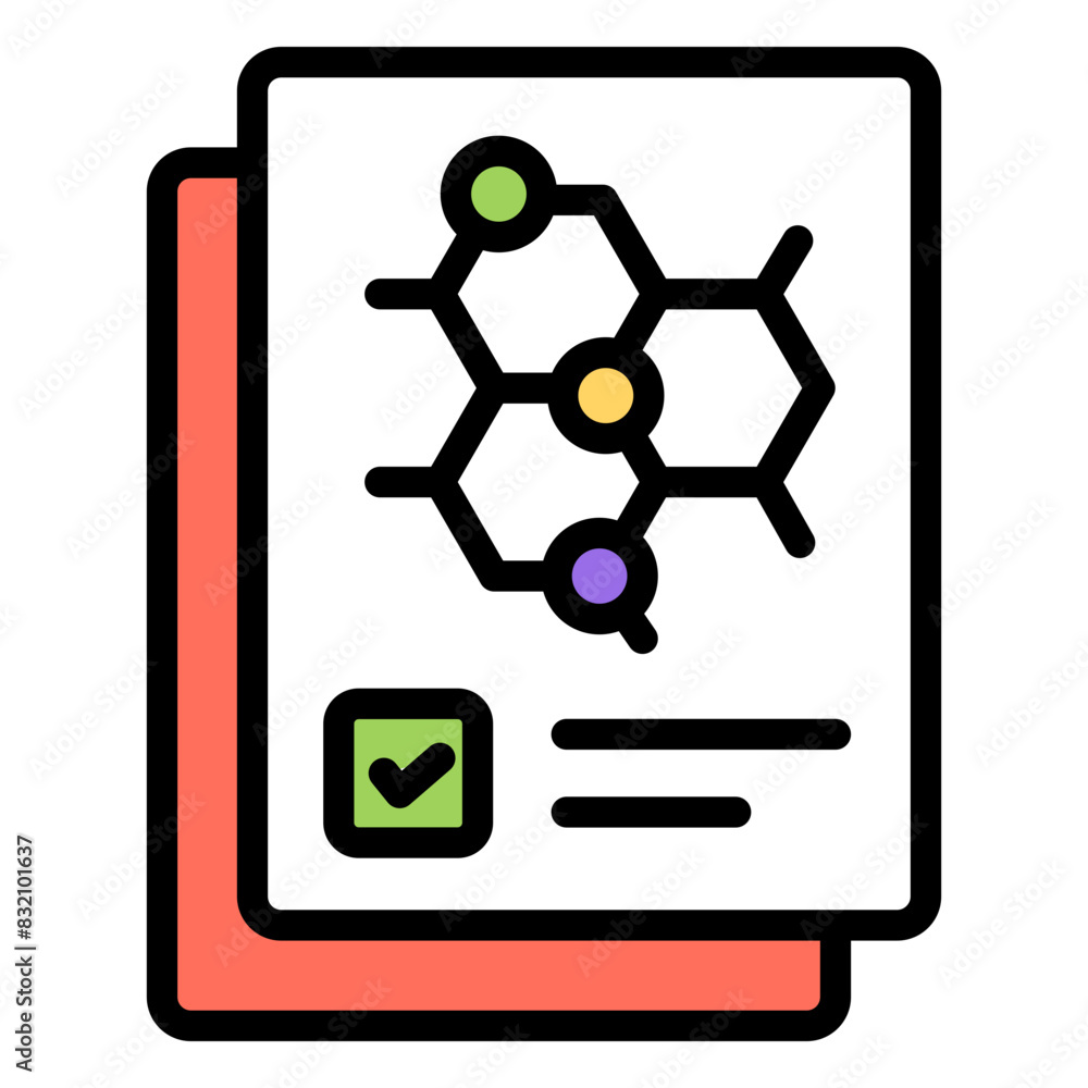 Modern design icon of compound
Modern design icon of compound