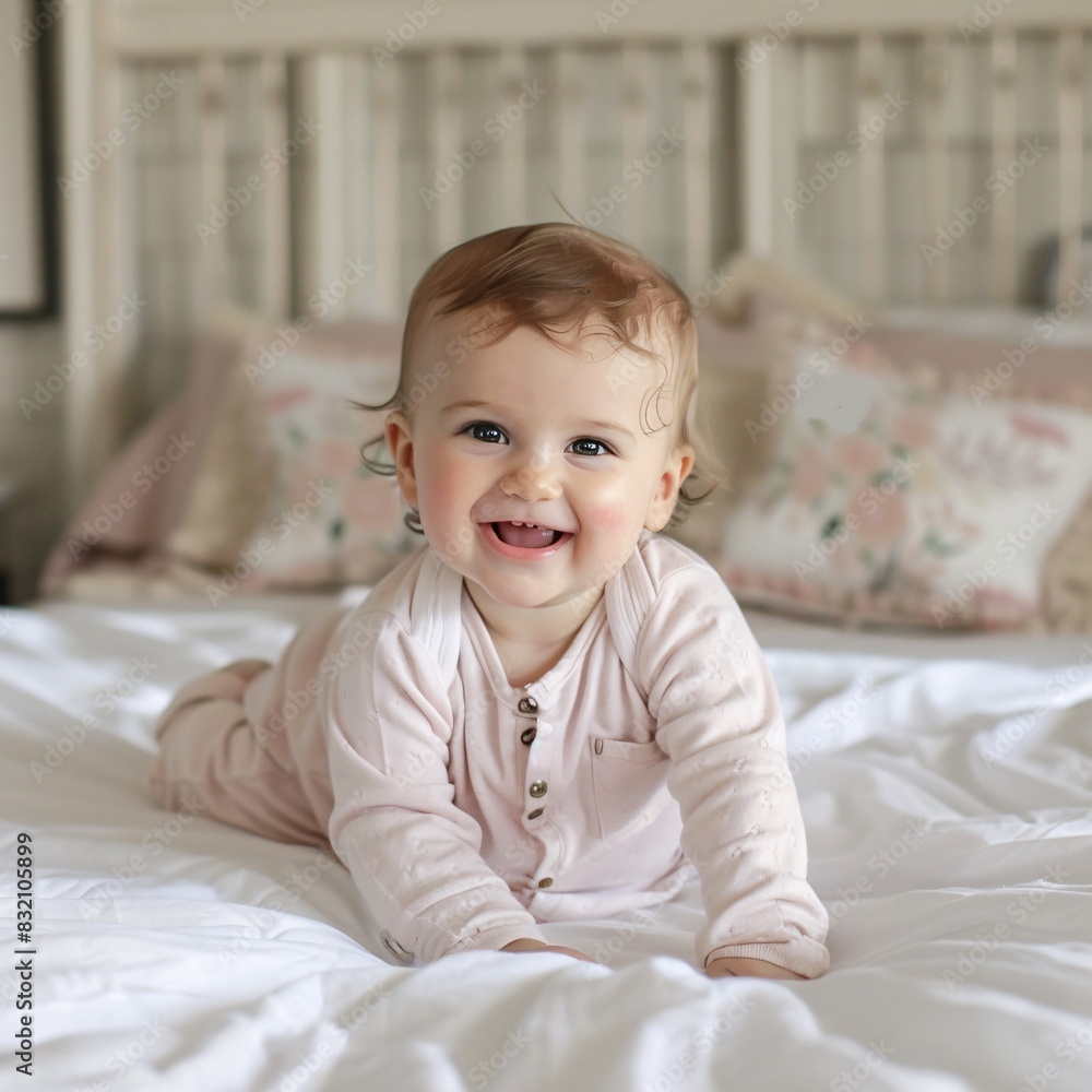 Indulge in the sweetness of innocence with this heartwarming image of a beautiful baby girl Indulge in the sweetness of innocence with this heartwarming image of a beautiful baby girl