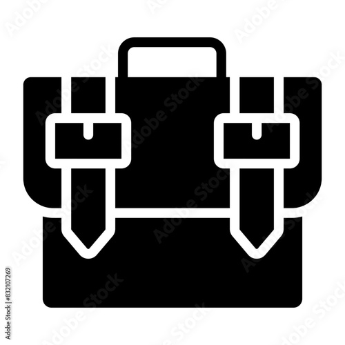 Premium design icon of briefcase

