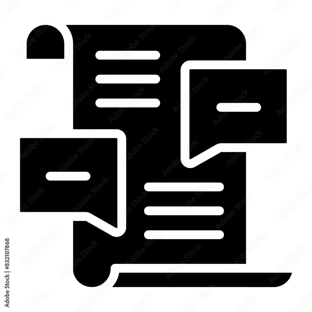 Modern design icon of chatting
Modern design icon of chatting