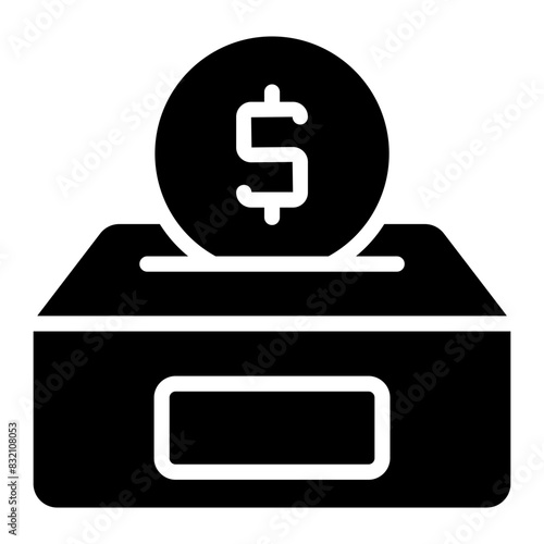 Creative design icon of funding

