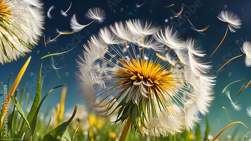 Whispers of White  Up Close with the Delicate Beauty of Dandelion