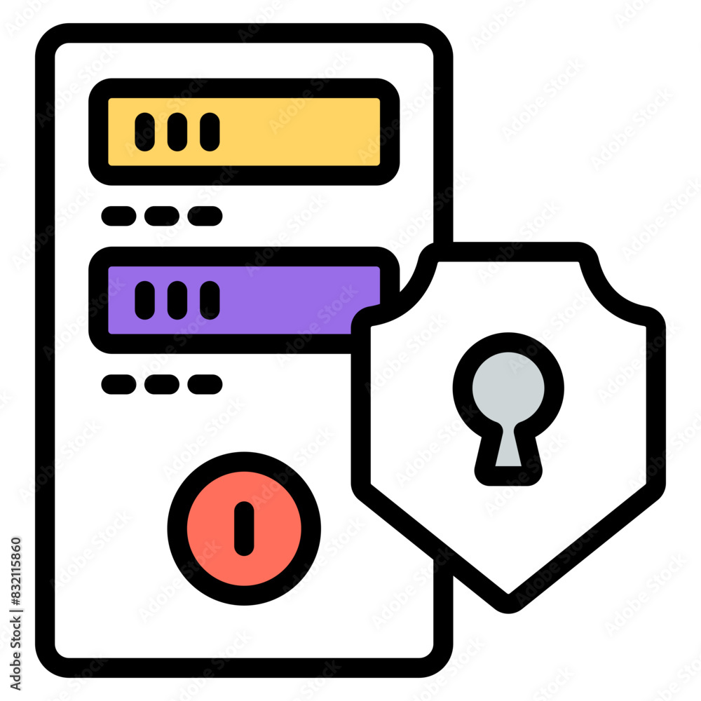 Premium design icon of server security
Premium design icon of server security