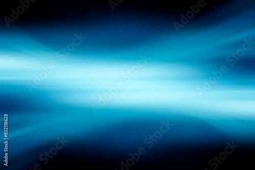 blue abstract motion effect laser background, green motion light trails over ...