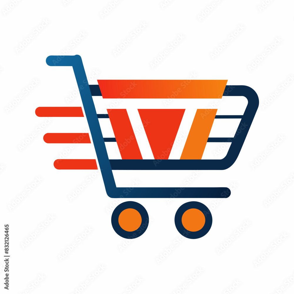 Shopping Cart Logo Design: Modern and Versatile Shopping Cart Logo Design: Modern and Versatile