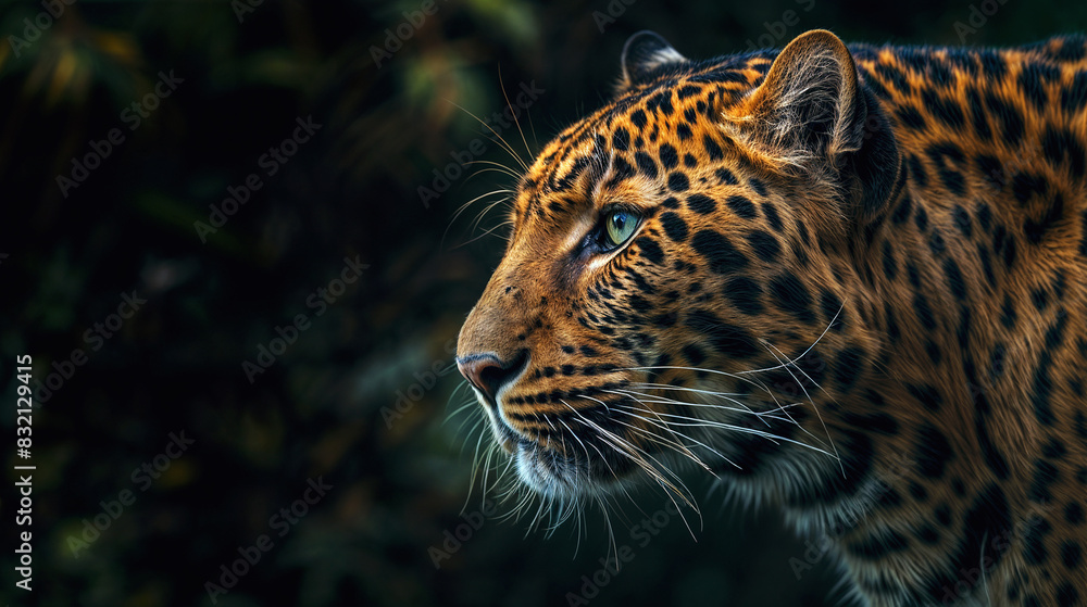 Obraz premium close up of a leopard