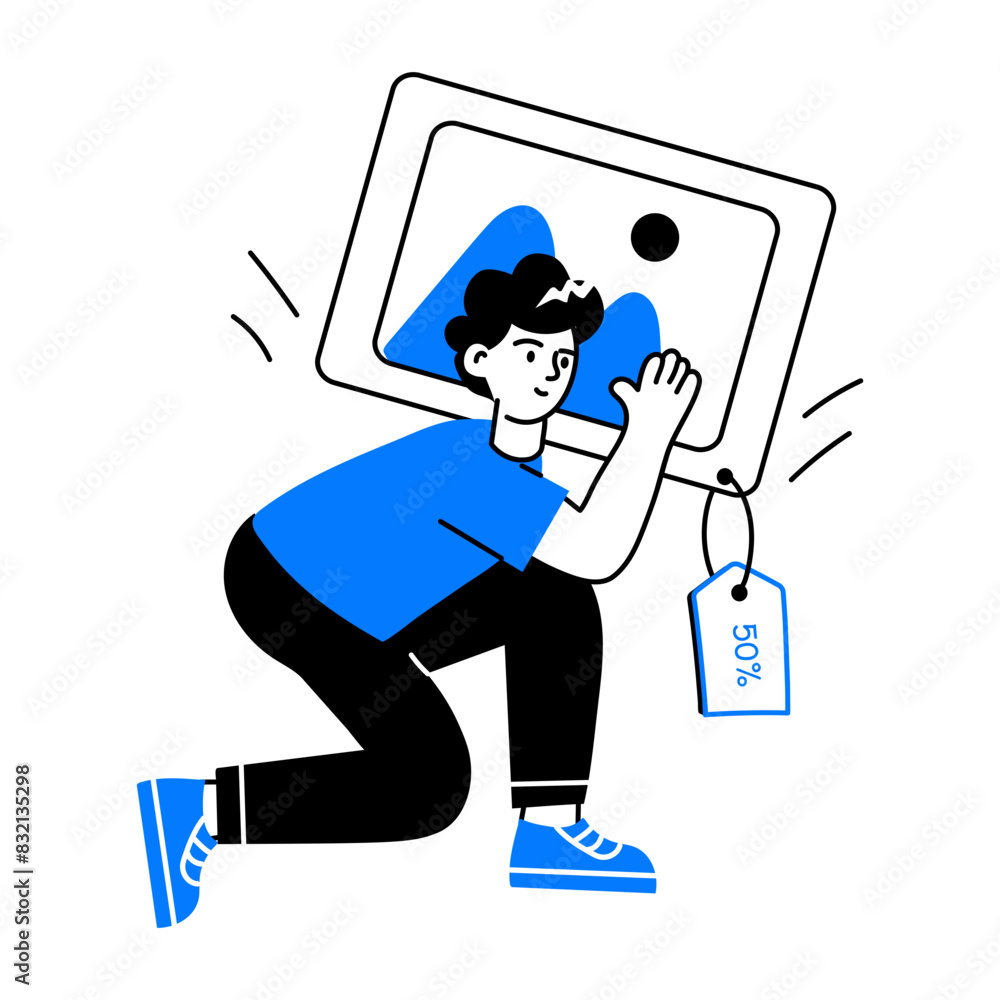 Here’s a doodle mini illustration depicting nft price Here’s a doodle mini illustration depicting nft price