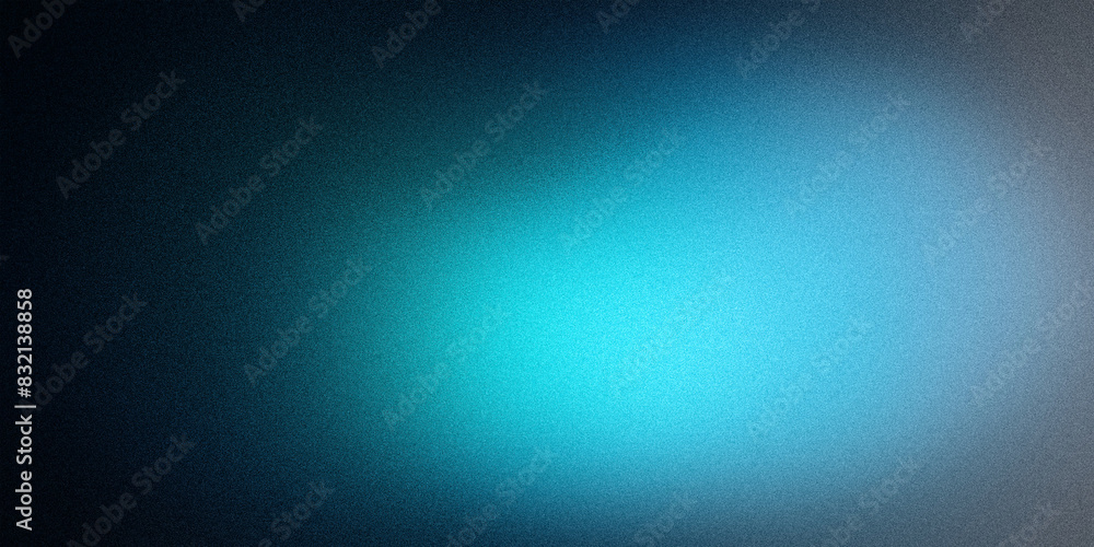 Fototapeta premium A captivating gradient background showcasing a smooth transition from deep blue to vibrant cyan, creating a cool and calming visual effect. Ideal for digital designs, websites, and creative projects