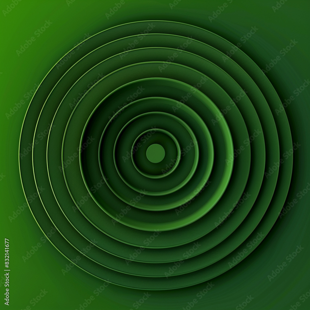 Obraz premium Soft green circles ideal for eco-friendly projects.