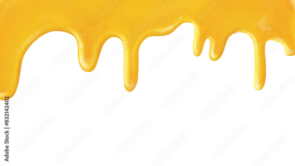 Melting caramel texture png border, transparent background Melting caramel texture png border, transparent background