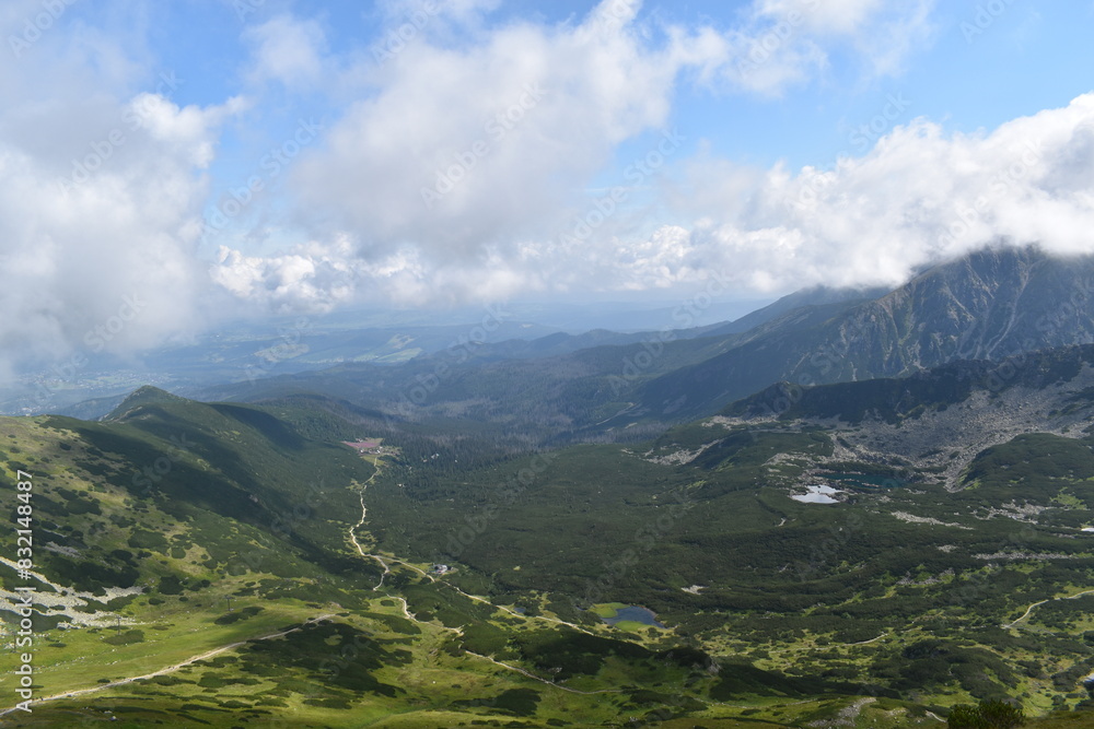 Fototapeta premium Valley in Tatry
