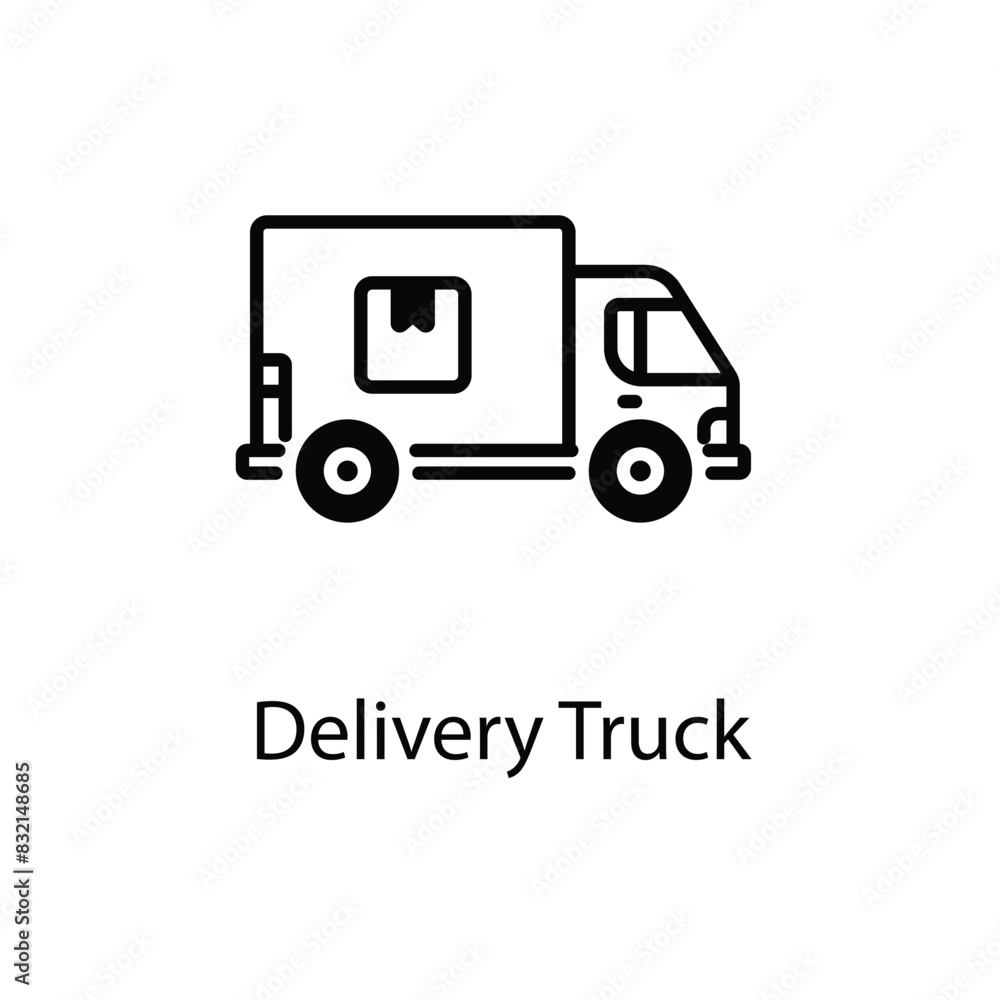 Delivery Truck vector icon