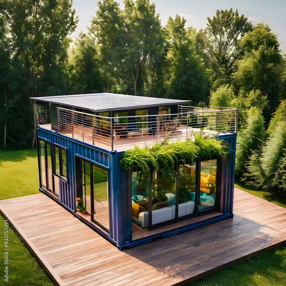 Compact Living: Designing Container Homes with Outdoor Spaces