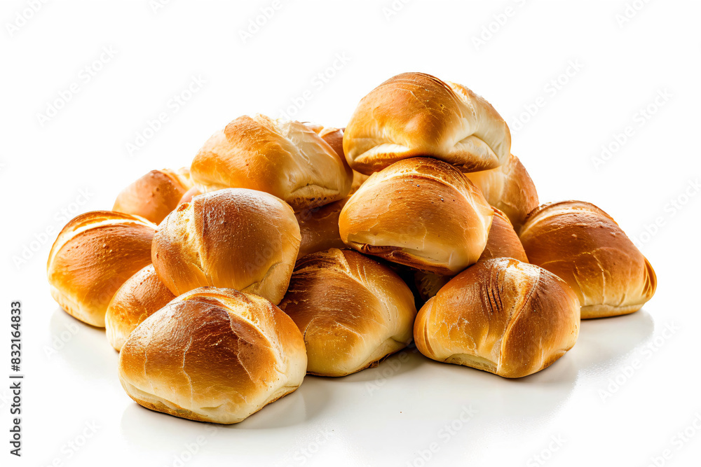 a pile of buns sitting on top of each other