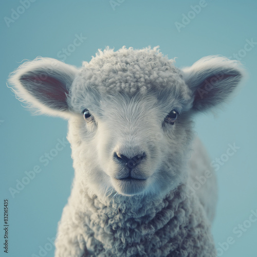 Aww-worthy lamb bathed in s...