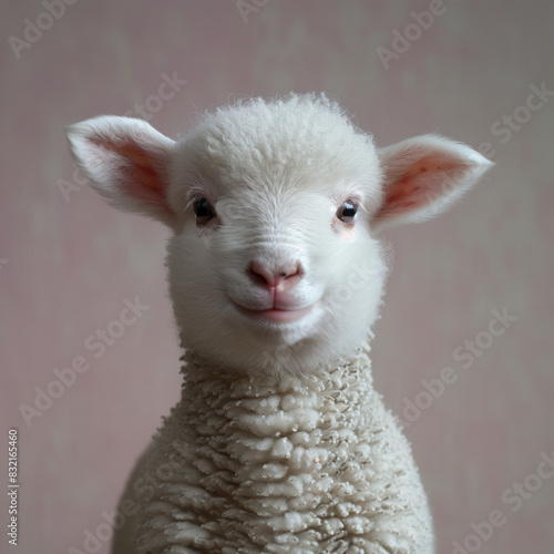 Aww-worthy lamb bathed in s...