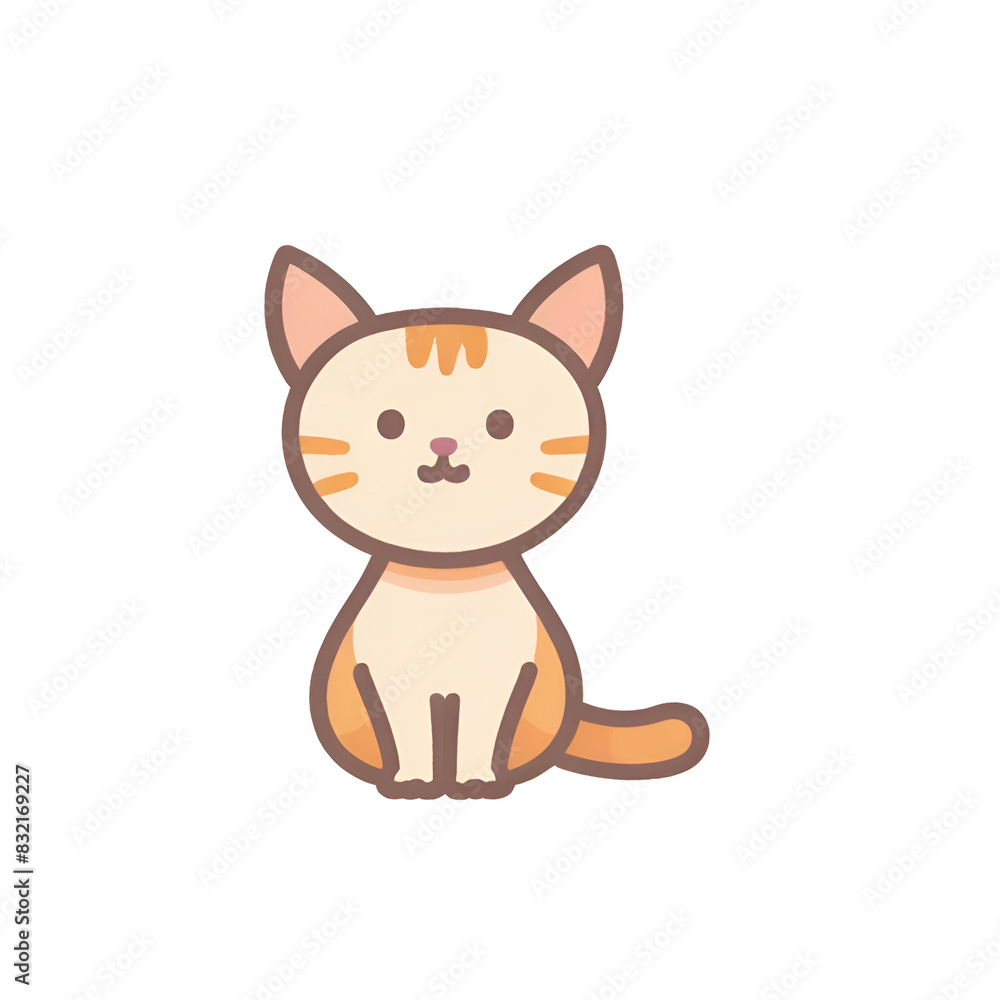 Cat transparent, cute cat, simple icon, can be used conveniently and easily. Cat transparent, cute cat, simple icon, can be used conveniently and easily.